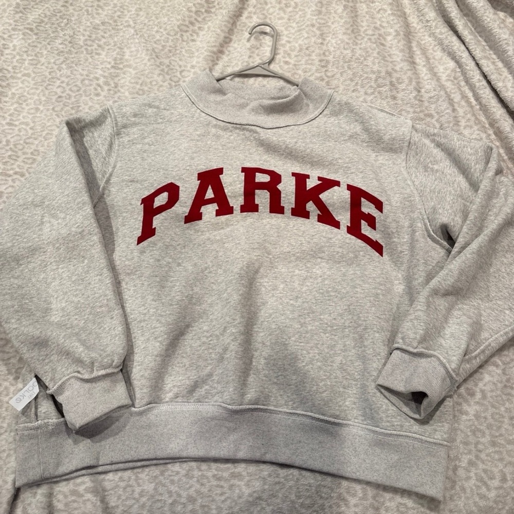 Set x Parke reversible mock neck